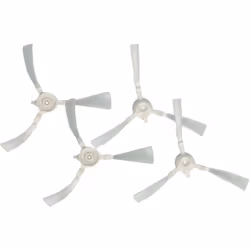 vhbw - the clever way Lot de brosses de rechange avec brosse latérale 4 x compatible avec votre aspirateur Un changement des  ...