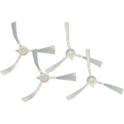 4x Brosses compatible avec Rowenta Smart Force Essential Aqua RR6971WH aspirateur robot - 4 x brosse latérale, set de rouleaux - Vhbw