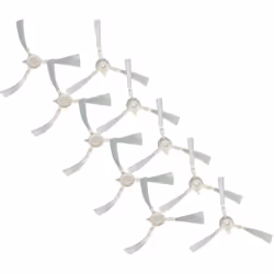 vhbw - the clever way Lot de brosses de rechange avec brosse latérale 10x compatible avec votre aspirateur Un changement des  ...