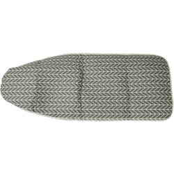 vhbw Housse de table de repassage compatible avec Brabantia C, B PerfectFlow planche à repasser gris / blanc