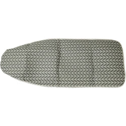 Vhbw - Housse de table de repassage compatible avec Hailo Easy 8, Easy 120 planche à repasser gris / blanc