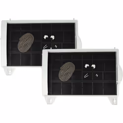 vhbw - the clever way Filtre à charbon actif compatible pour hotte aspirante Les hottes aspirantes filtrent et aspirent les o ...