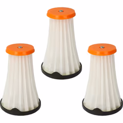 vhbw - the clever way Filtres à lamelles compatibles en pack de 3 pour votre aspirateur sec et humide ou aspirateur industrie ...