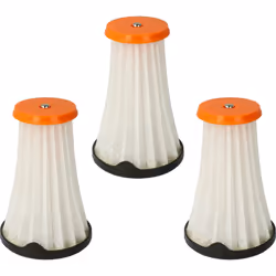 vhbw - the clever way Filtres à lamelles compatibles en pack de 3 pour votre aspirateur sec et humide ou aspirateur industrie ...