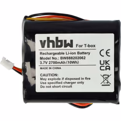 vhbw - the clever way - Batterie de rechange de haute qualité avec une grande autonomie et compatible avec votre boîte à hist ...