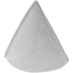 50x Filtres coniques remplacement pour Zehnder 990320031 pour ventilation, vmc - Filtre d'évacuation G4, dn 100, blanc - Vhbw