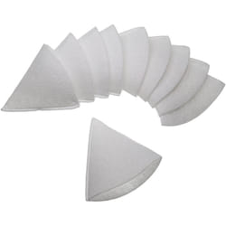 10x Filtres coniques remplacement pour Zehnder 990320031 pour ventilation, vmc - Filtre d'évacuation G4, dn 100, blanc - Vhbw