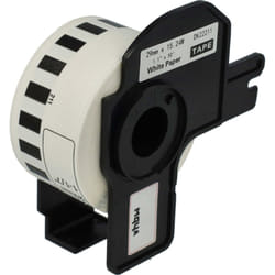Vhbw - Rouleau d'étiquettes 29mm x 15,24m (1 étiquette) compatible avec Brother pt QL-700 imprimante d'étiquettes - premium