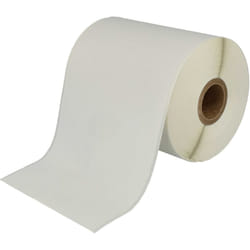 vhbw 1x Rouleau d'étiquettes 102mm x 44300mm (1 étiquette) remplacement pour Brother RD-S01E2 pour imprimante d'étiquettes