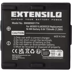 - Batterie de rechange de haute qualité avec une grande autonomie et compatible avec votre telécommande industrielle (vous tr ...
