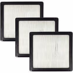 vhbw - the clever way Set de 3x filtre HEPA pour votre aspirateur, robot aspirateur ou nettoyeur vapeur - Gardez la puissance ...