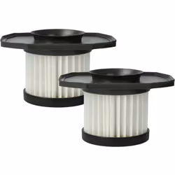 vhbw - the clever way Set de 2x filtre HEPA pour votre aspirateur, robot aspirateur ou nettoyeur vapeur - Gardez la puissance ...
