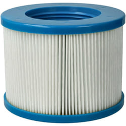 Vhbw - Cartouche filtrante compatible avec Arebos 24 v 70 w spa, bain à remous - Filtre de rechange bleu / blanc