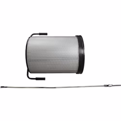 vhbw - the clever way Cartouche filtrante pour votre aspirateur à copeaux et poussières de bois Le filtre de rechange pour sy ...