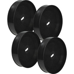 Vhbw - 4x Filtres à charbon actif compatible avec Gorenje dkf 2600 msb, dkf 2600 mw, dkf 2600 sr, dkf 600MN, dkf 2600 ms hotte aspirante - 17,05 cm
