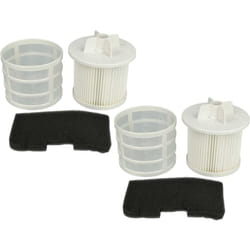 Vhbw - Lot de 4 filtres compatible avec Hoover SE81SE20011 39001156, SE81SE25011 39001252 aspirateur - filtre d'échappement, filtre pré-moteur