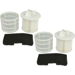 vhbw Lot de 4 filtres compatible avec Hoover TSBE2003 011 39001005, TSBE2003 020 39001113 aspirateur - filtre d'échappement, filtre pré-moteur
