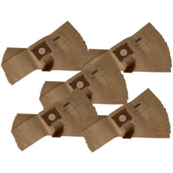 Vhbw - 50x Sacs compatible avec Holland Elektro s 38, s 35, Sweefty 1500, s 20, s 30 aspirateur - papier, 26cm x 20cm couleur sable