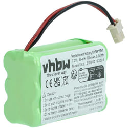 Vhbw - 1x Batterie compatible avec Dogtra 1700NCP Transmitter, 1600NCP Transmitter collier de dressage (700mAh, 7,2V, NiMH)