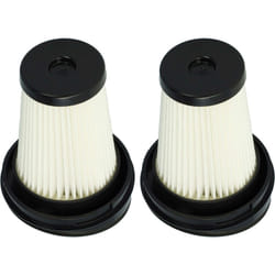 vhbw Lot de 2x filtres plissé plat compatible avec Domo DO215SV, DO217SV aspirateur sans fil à batterie - Élément filtrant