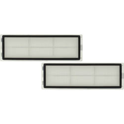 Vhbw - 2x Filtre hepa avec socle compatible avec Xiaomi Mi Robot Vacuum Mop 2 Ultra, STYTJ01ZHM robot aspirateur - Filtre à air, 15 x 5 x 1,4 cm