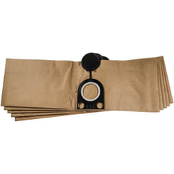 5x Sacs compatible avec Milwaukee ase 1400, asm 1400 aspirateur - papier, 61cm x 19cm marron - Vhbw