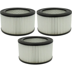 vhbw 3x filtre compatible avec Bikain DI1200 INOX aspirateur de cendres - Filtre HEPA contre les allergies