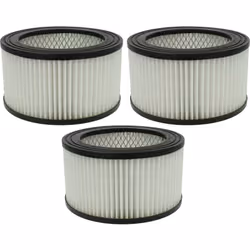 vhbw - the clever way Set de filtre HEPA pour votre aspirateur de cendres - Gardez la puissance d'aspiration en changeant rég ...