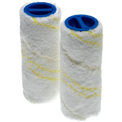 Lot de rouleaux en microfibre compatible avec Kärcher fc 8 Smart Signature Line nettoyeur de sol - 2 pièces - Vhbw