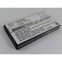 Vhbw - 1x Batterie compatible avec Wasp DR4 2D, DR3 2D scanner de code-barre pos (3000mAh, 3,7V, Li-polymère)