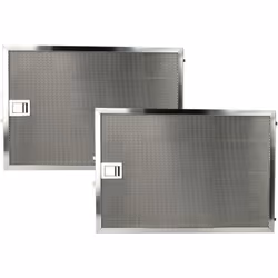 vhbw - the clever way Lot de filtres (2x filtre à graisse métallique) compatible et de haute qualité pour votre hotte de cuis ...