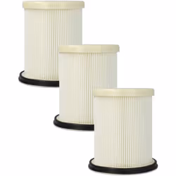 vhbw - the clever way Set de 3x filtre HEPA pour votre aspirateur, robot aspirateur ou nettoyeur vapeur - Filtre les poussièr ...
