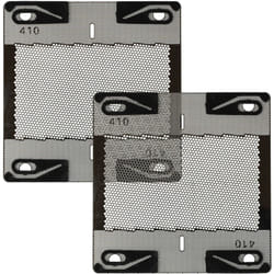 2x grille de rasoir remplacement pour Braun 410 pour rasoir - Vhbw