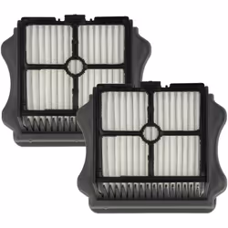 vhbw - the clever way Lot de 2x filtre pour votre aspirateur sec et humide - Finition sur mesure pour un changement du filtre ...