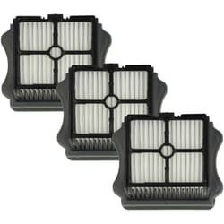 3x filtre plissé plat compatible avec Tineco Floor One S5 Pro, Floor One S5 Extreme aspirateur sec/humide, aspirateur - Élément filtrant - Vhbw