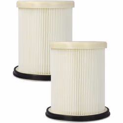 vhbw - the clever way Set de 2x filtre HEPA pour votre aspirateur, robot aspirateur ou nettoyeur vapeur - Filtre les poussièr ...