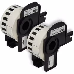 vhbw - the clever way Les étiquettes compatibles et à prix raisonnable avec support sont adaptés pour votre imprimante d'étiq ...