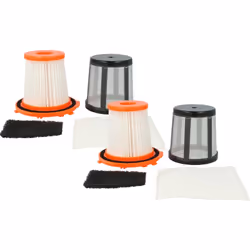 vhbw - the clever way Set de 2x filtre HEPA, 2x microfiltre, 2x filtre protection moteur pour votre aspirateur, robot aspirat ...