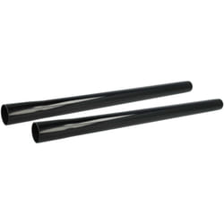Vhbw - 2x Tube d'aspirateur universale compatible avec Makita 446, 446LX1, 447, VC2010L, VC2010LX1, 447MX1 aspirateur - raccord 32 mm, 50 cm, noir