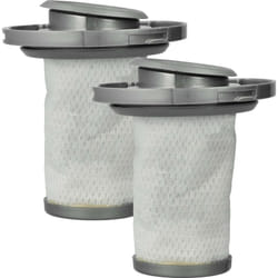 Vhbw - 2x Filtres séparateurs compatible avec Rowenta RH6877, RH6848, RH6839, RH6838 aspirateur - Filtre de rechange, lavable gris / blanc