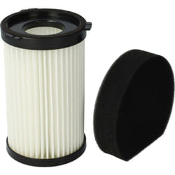Vhbw - 1x Filtre à lamelles remplacement pour Ariete AT5186038400 pour aspirateur à main, balai électrique - Incl. filtre éponge