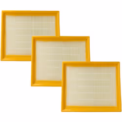 vhbw - the clever way Set de 3x filtre HEPA pour votre aspirateur, robot aspirateur ou nettoyeur vapeur - Filtre les poussièr ...