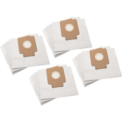 Vhbw - 20x Sacs compatible avec Hoover BV71CP20001, BV71CP10001700, BV71CP10001 aspirateur - papier, 16,5cm x 18cm beige