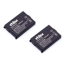 Vhbw - 2x Batterie remplacement pour Siemens V30145-K1310-X12T, V30145-K1310-X132 pour téléphone fixe sans fil (1300mAh, 3,7V, Li-ion)