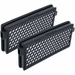 vhbw - the clever way Set de 2x filtre à charbon actif HEPA pour votre aspirateur, robot aspirateur ou nettoyeur vapeur - Gar ...
