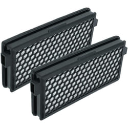 Vhbw - 2x filtre compatible avec Miele S5221, S5260, S5261, S5280, S5211, S5220, S5210 aspirateur - filtre à charbon actif hepa noir / blanc