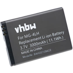 1x Batterie compatible avec Getac LT30, LT30GD, LT30TM gps, appareil de navigation (3000mAh, 3,7V, Li-ion) - Vhbw