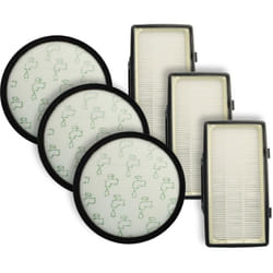 Vhbw - Lot de 6 filtres compatible avec Rowenta Silence Force Animal RO7260, RO7260EA aspirateur - filtre epa, filtre pré-moteur
