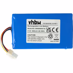 vhbw - the clever way - Batterie de rechange de haute qualité et compatible avec une grande autonomie et compatible avec votr ...