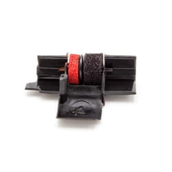 1x Rouleau d'encre noir-rouge compatible avec Sharp el 1750 p, 1626, 1630/A/G calculatrice de poche, caisse enregistreuse - Vhbw